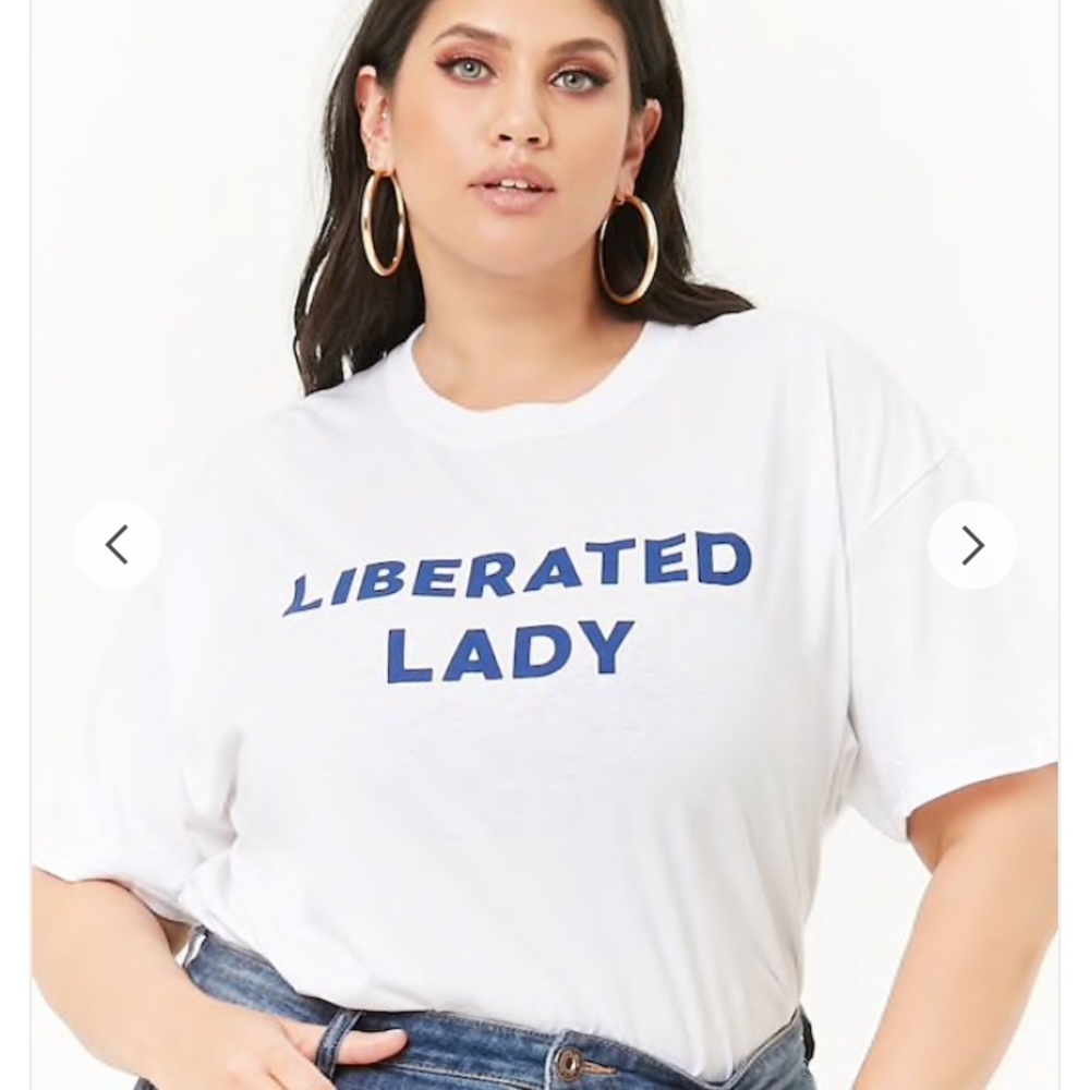 ⚠️LAST CHANCE SALE‼️ Liberated Lady Tee 💪🏽